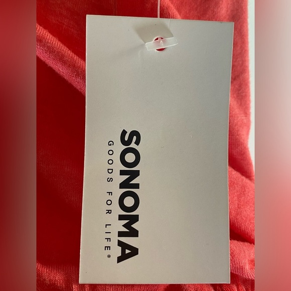 Sonoma Infused Melon Tiered Maxi Dress Size M NWT SKU0732 - Picture 6 of 7